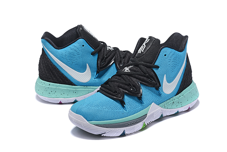 Nike Kyrie Irving 5 Jade Blue Black White Shoes